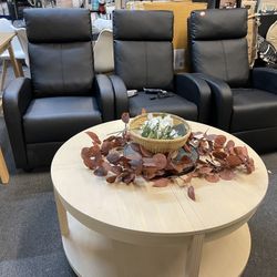 Black Recliner New $99 Each 