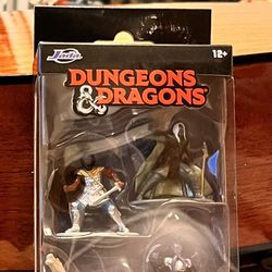 Dungeons & Dragons Die Cast  Figurines 4 Piece Pack