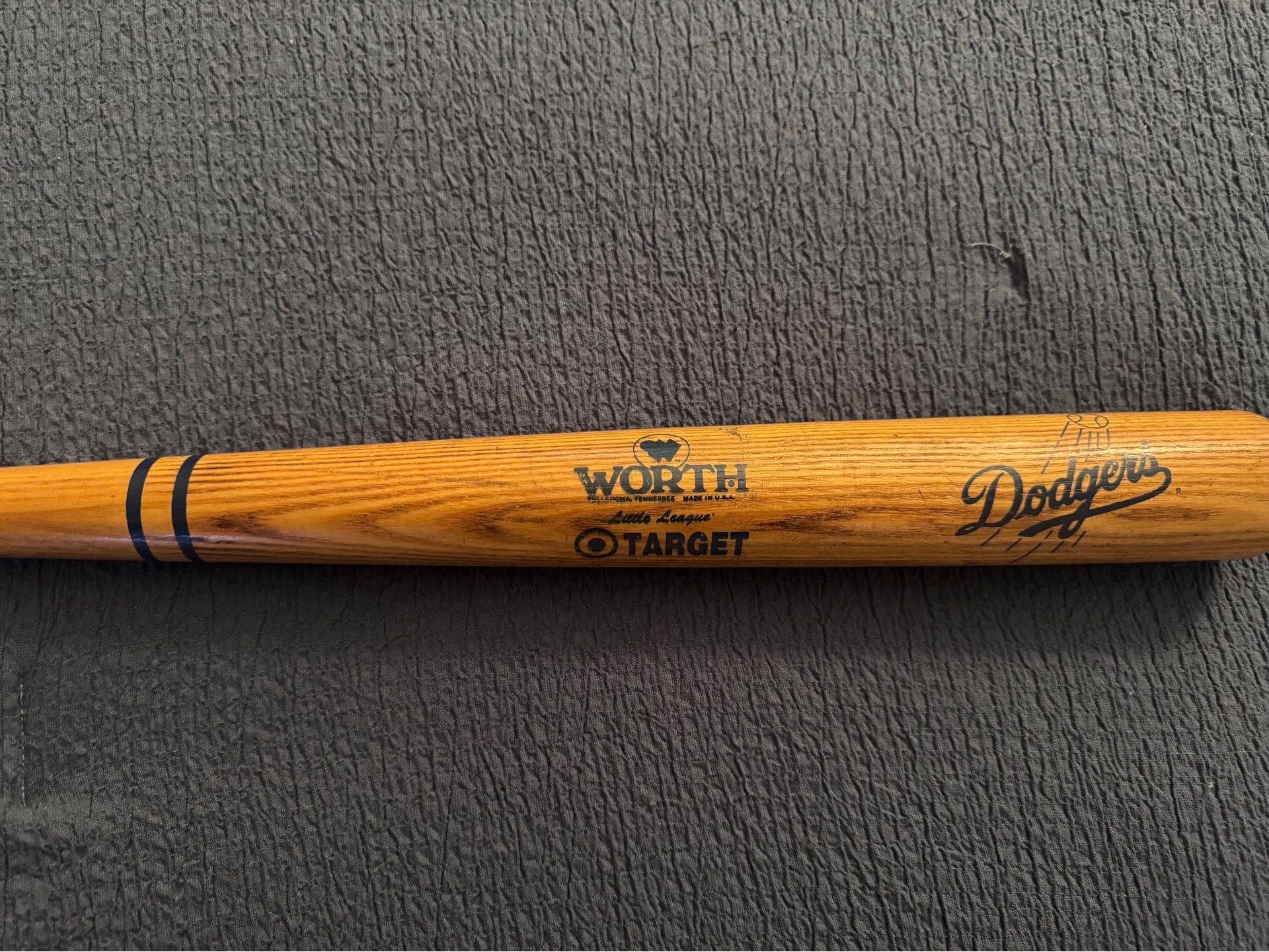 LA Dodgers Vintage Wooden Worth Little League Baseball Bat SELLING FASTT💨