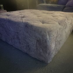 Blush Pink Large Ottoman