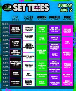 Hard Summer Sunday VIP wristbands