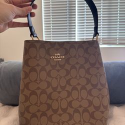 Coach bucket purse