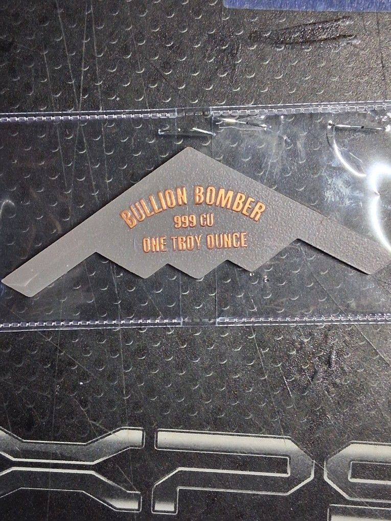 1 Ounce Copper Starship