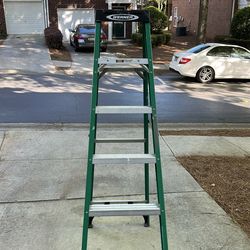 Werner Type II Fiberglass Ladder 6 ft.