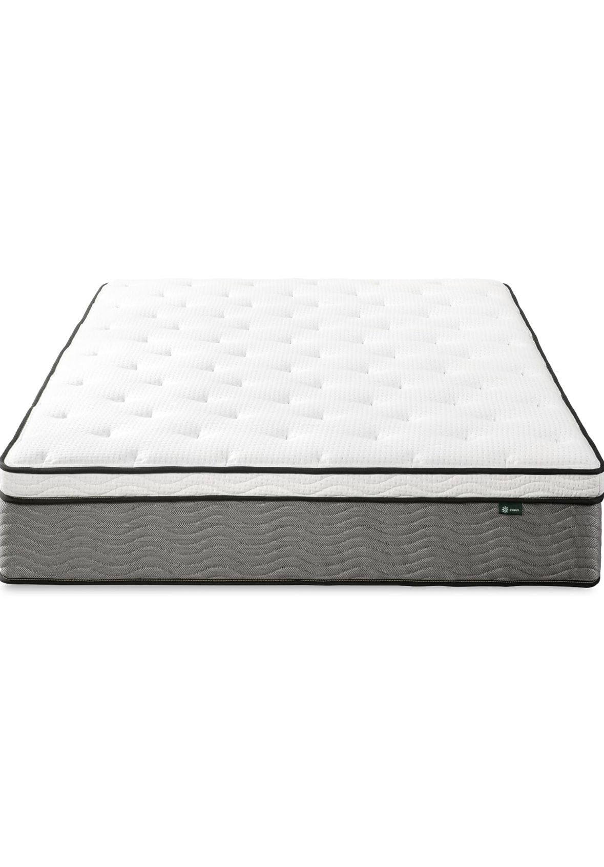 Brand New ZINUS 12 Inch True Support Hybrid Mattress