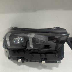 BMW M5 G90 540i G60 SHADOWLINE BLACK RIGHT PASSENGER LED HEADLIGHT HOUSING NO DAMAGE 2024/2025