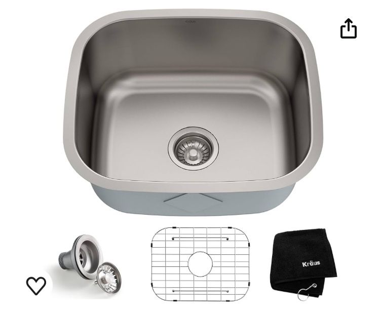 Kraus High End Stainless Steel Sink