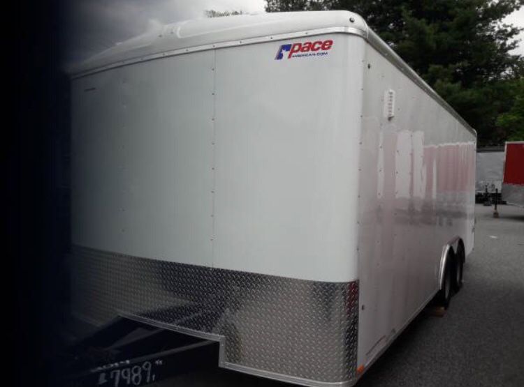 New 20’ Ft. American Pace Journey Enclosed Trailer