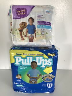 PARENTS CHOICE PULL-UPS FOR BOYS SIZE 2T3T $18.00 for Sale in Riverdale, GA  - OfferUp