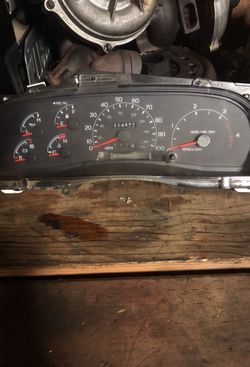 2001 Ford F-350 dash cluster
