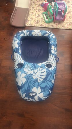 Aqua Inflatable Pool Float Lounge Chair