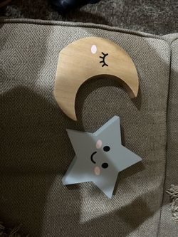 Moon and star room decor