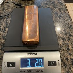 50 Ounce Copper Ingot