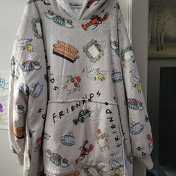 "FRIENDS TV show" Oodie Blanket Hoodie. Gift. Mother's Day.  Birthday Gift.