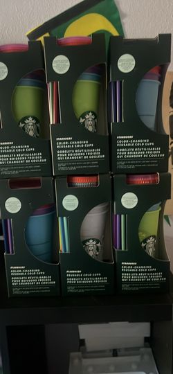 6 sets new Starbucks cup sets