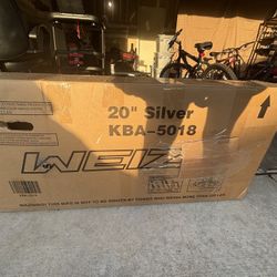 20” Silver Weize Bicycle 