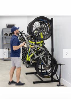 Teal Triangle “The Freestanding Adjustable Bike Floor Stand”. Russell/Boulder area