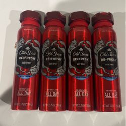 Old Spice Wild Collection Re-Fresh Deodorant Body Spray, Wolfthorn 3.75 oz