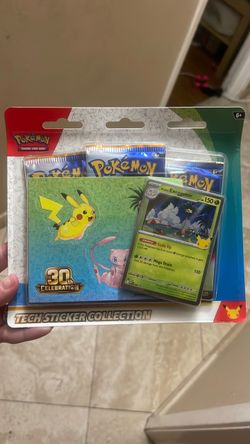 Pokémon 30th Celebration Tech Sticker Collection