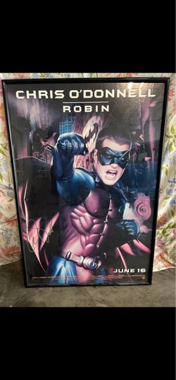 AUTOGRAPHED ROBIN CHRIS O’DONNELL 1995 BATMAN FOREVER