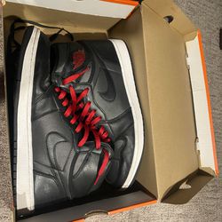 Satin Gym Red Jordan 1s Size 13 