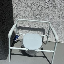 Drive folding commode