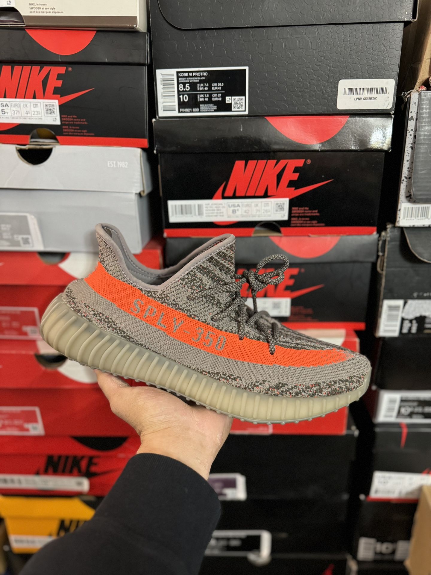 Adidas Yeezy 350 Beluga size 10.5 USED But Clean
