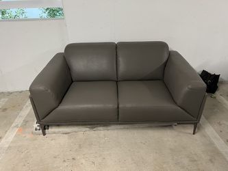 Italian leather couch