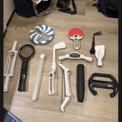 Wii with all accessories and parts 