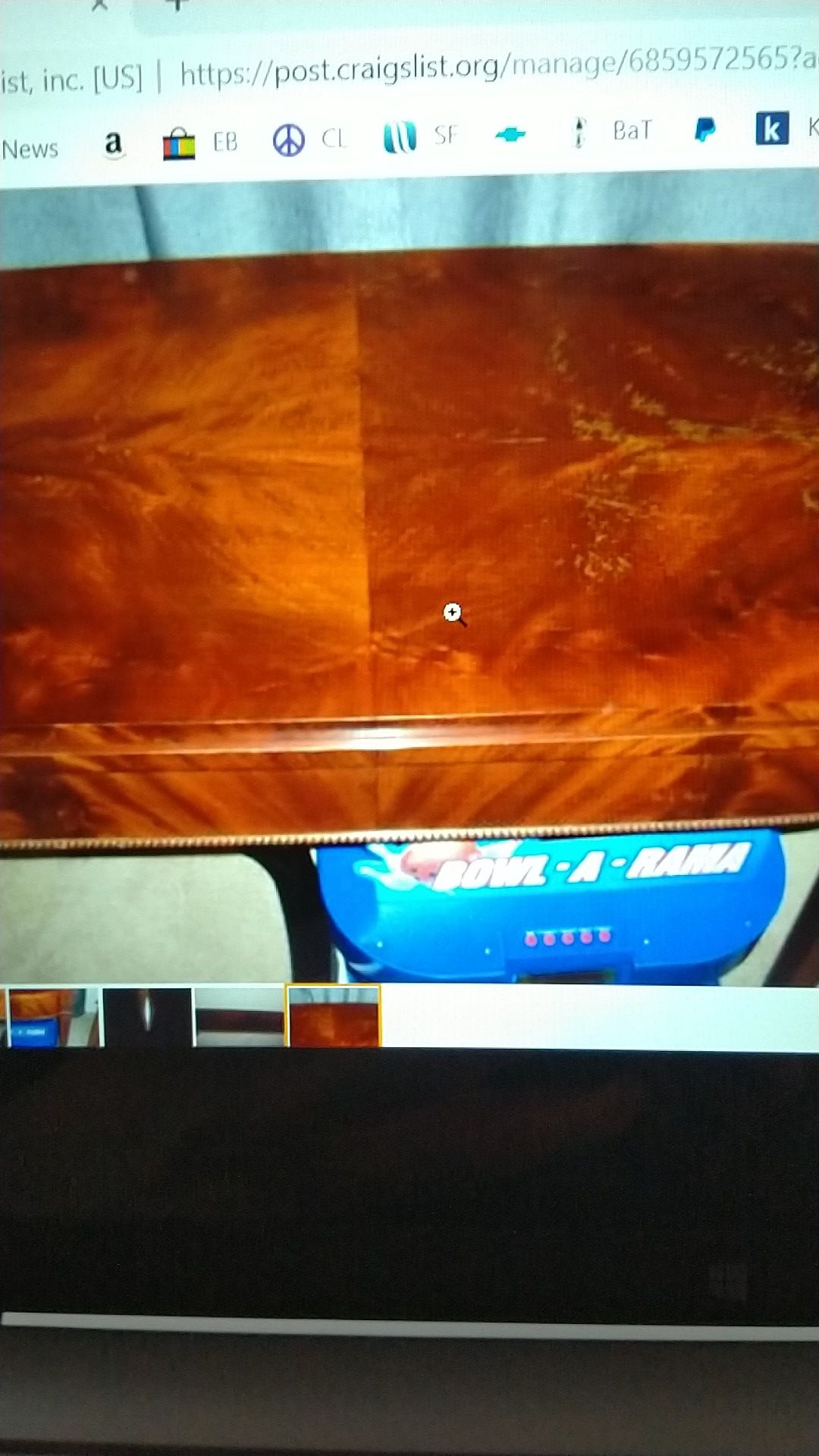 Warsaw furniture manufacturing company expandable table for Sale in