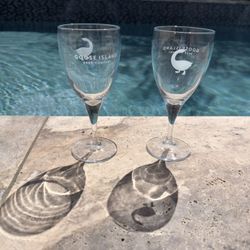 Goose Island Beer Company Chalice Glass 