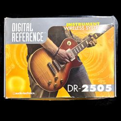 Audio Technica Digital Reference DR-2505 Guitar Wireless System