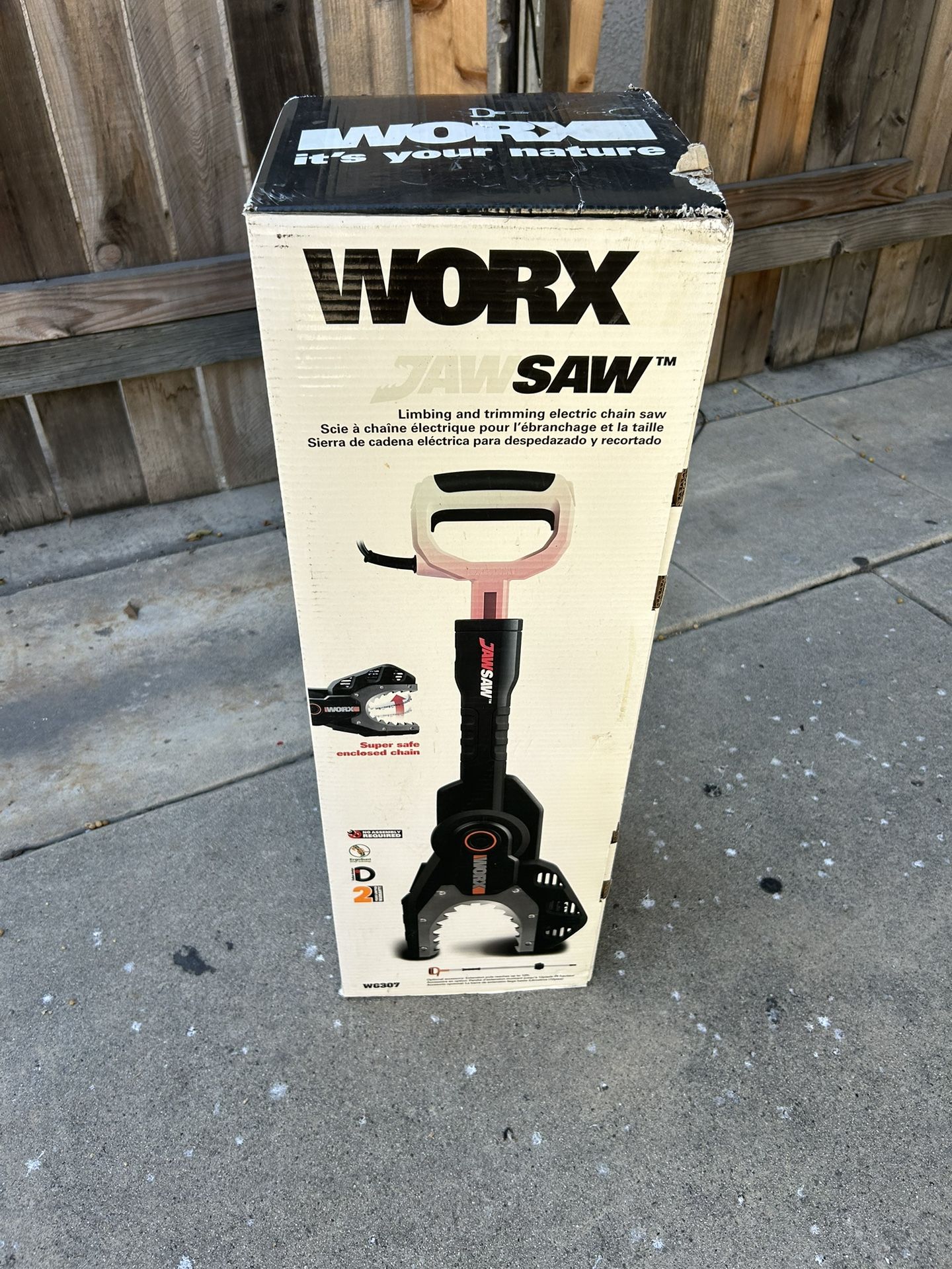 WORX JawSaw Electric Chainsaw (WG307) – Limbing & Trimming