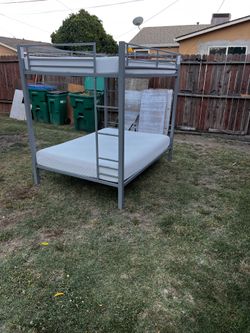 FULL BUNK BED 🩶🩶🩶