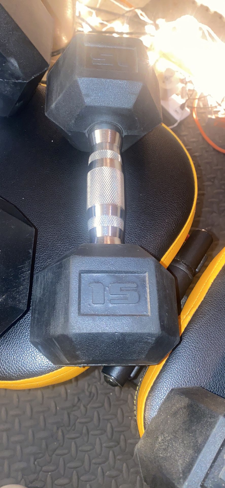 15lb Set Of Two Dumbbells
