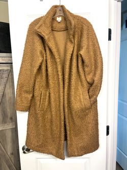 Teddy Fleece long jacket