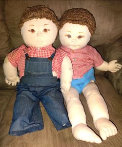 Vintage anatomically correct Dolls Lot of 2