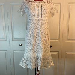 White Lace SouLiMei Fashion Dress