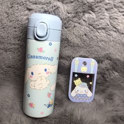 Cinnamoroll Tumble Bottle And Hand Spary Bundle