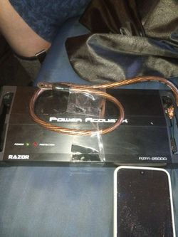 Power acoustik rzr razor 1-25000 amplifier