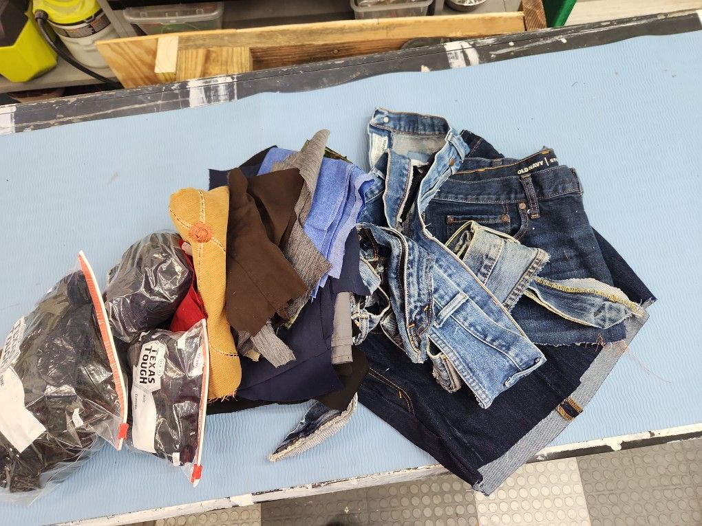 Free Sewing Material Scraps