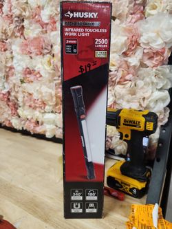 Husky
2500 Lumen LED Rechargeable Infrared Touchless Work Light