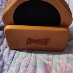 Previously Owned Budweiser Wooden Coasters 