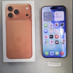iPhone 17 Pro Max Unlocked Cosmic Orange 256gb