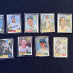 1961 Topps Baseball Rookies
