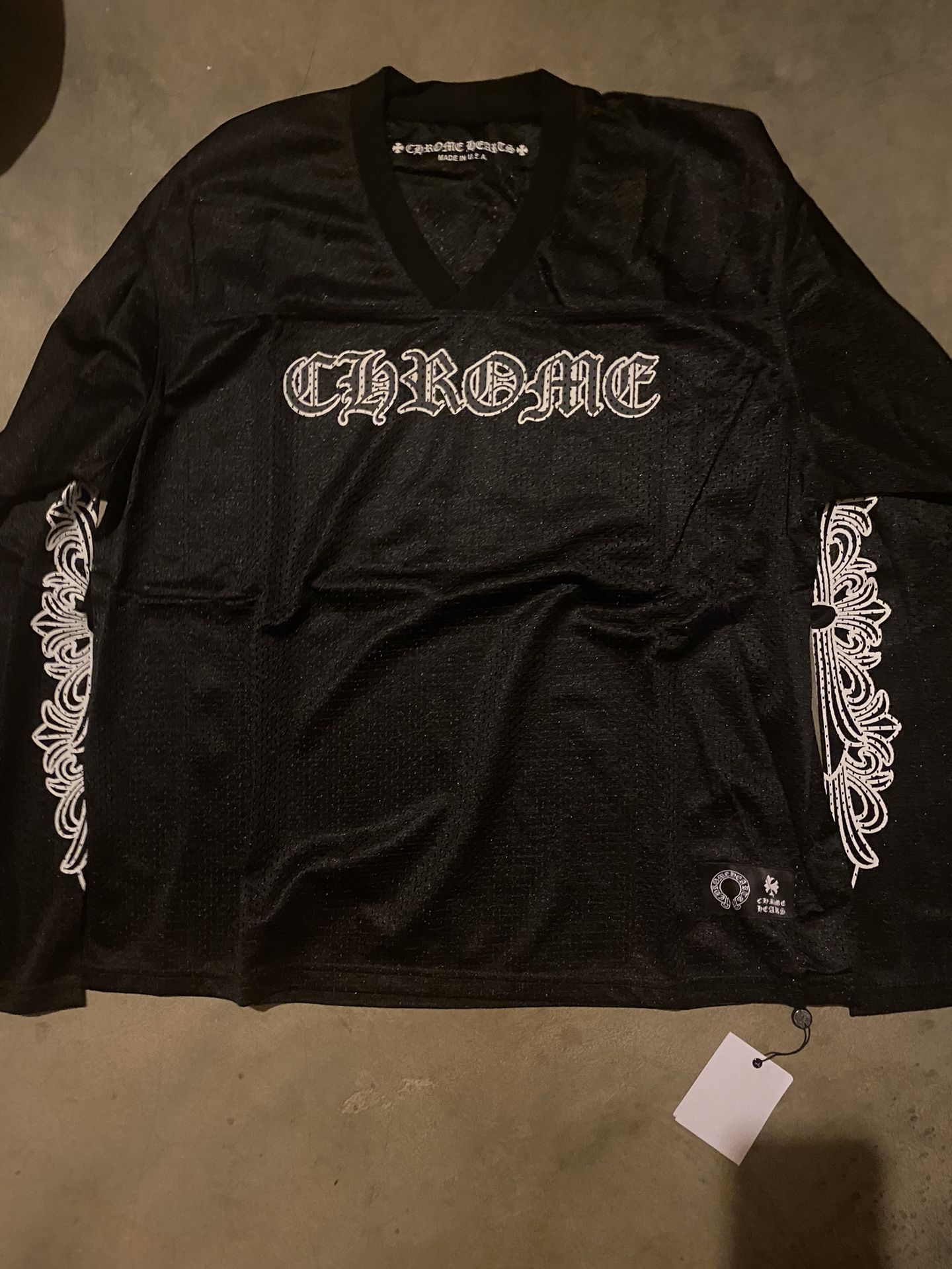 Black Chrome Heart Jersey 
