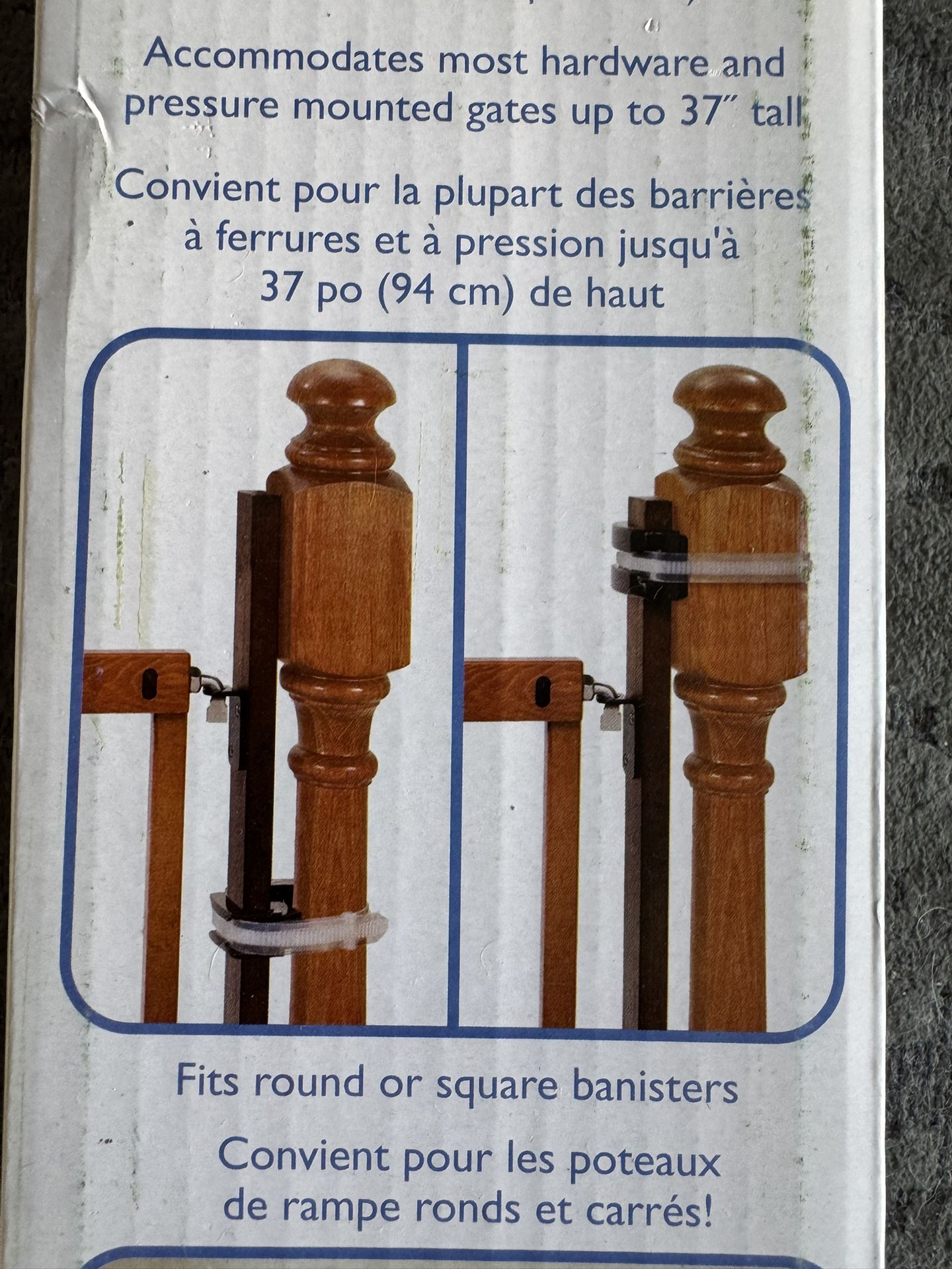 Banister to banister universal kit