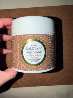 Lalicious Brown Sugar Vanilla Sugar Scrub