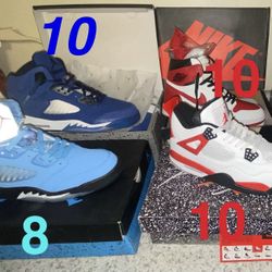 SHOES! $100 Each! First Come First Serve! Nike Sets $75! 10 Pair Of Shoes For $600!