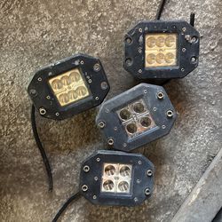LED bumper flood lights